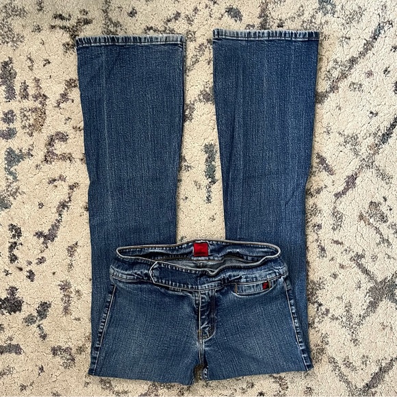 Vintage 7 Pure Low Rise Flare Jeans - Picture 2 of 8